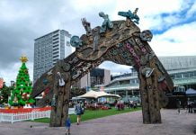 Auckland`da Noel ve Noel Baba’nın Evrimi Aotea Meydani - Auckland