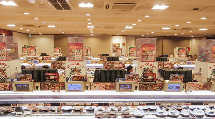 Kura Zushi restoranlari - garsonsuz restoranlar