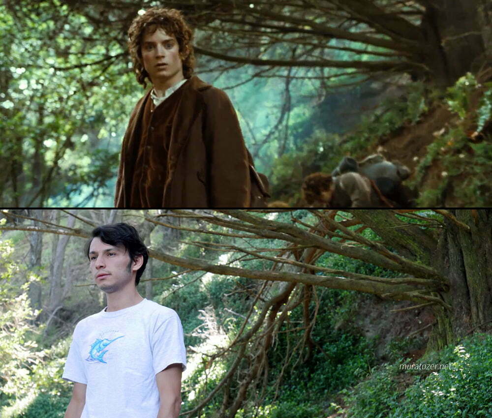 Frodo ve Kara Süvari sahnesi.